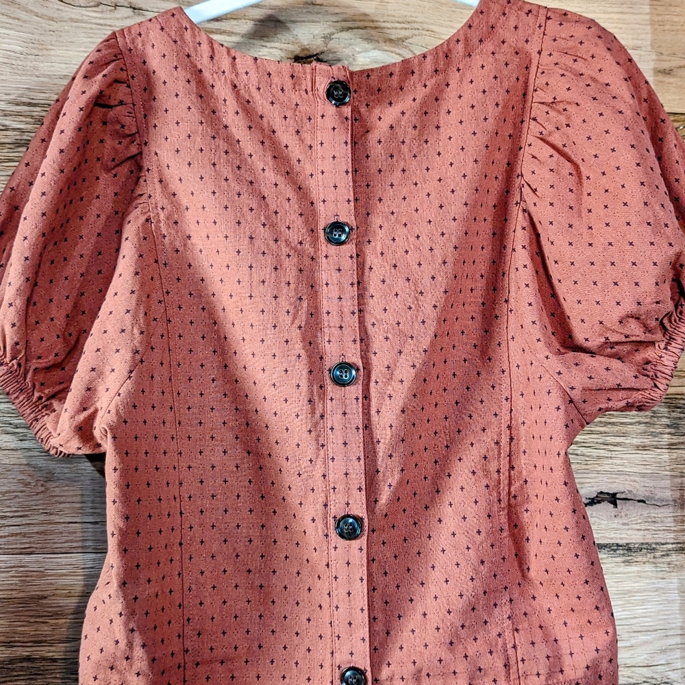 Madewell Puff Sleeve Blouse